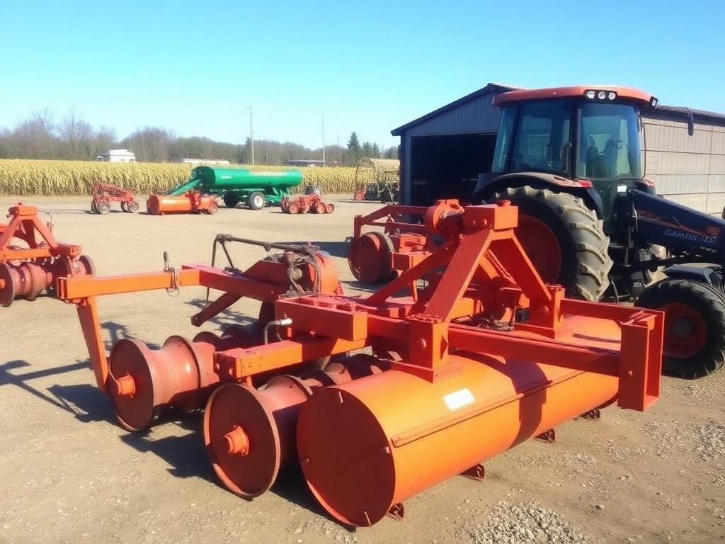 Grada rotativa con rodillo 2,50 m — foto 1 de 1